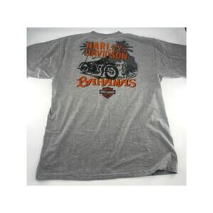 Harley Davidson Bahamas Tshirt Mens Extra Large Gray Short Sleeve Pullover